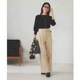 ベルテッドワイドパンツ | a.v.v【WOMEN】 | 詳細画像8 