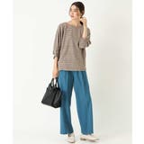 【毛玉になりにくい/洗える】ワイドパンツ | a.v.v【WOMEN】 | 詳細画像10