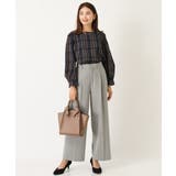 【毛玉になりにくい/洗える】ワイドパンツ | a.v.v【WOMEN】 | 詳細画像14