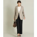 【毛玉になりにくい/洗える】ワイドパンツ | a.v.v【WOMEN】 | 詳細画像17