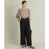 【毛玉になりにくい/洗える】ワイドパンツ | a.v.v【WOMEN】 | 詳細画像18