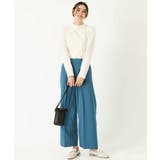 【毛玉になりにくい/洗える】ワイドパンツ | a.v.v【WOMEN】 | 詳細画像8