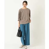 【毛玉になりにくい/洗える】ワイドパンツ | a.v.v【WOMEN】 | 詳細画像9