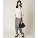 【イージーケア】美楽るタックテーパードパンツ | a.v.v【WOMEN】 | 詳細画像25 