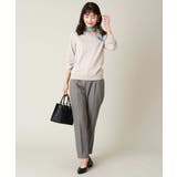 【イージーケア】美楽るタックテーパードパンツ | a.v.v【WOMEN】 | 詳細画像26 