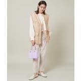 【イージーケア】美楽るタックテーパードパンツ | a.v.v【WOMEN】 | 詳細画像3 