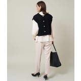 【イージーケア】美楽るタックテーパードパンツ | a.v.v【WOMEN】 | 詳細画像5 