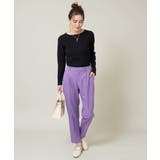 【イージーケア】美楽るタックテーパードパンツ | a.v.v【WOMEN】 | 詳細画像9 