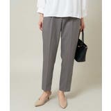 グレー | 【イージーケア】美楽るタックテーパードパンツ | a.v.v【WOMEN】