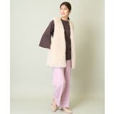 【洗える/イージーケア/毛玉になりにくい】美楽るイージーワイドパンツ | a.v.v【WOMEN】 | 詳細画像3 