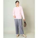 【洗える/イージーケア/毛玉になりにくい】美楽るスッキリ見えワイドパンツ | a.v.v【WOMEN】 | 詳細画像13 