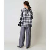 【洗える/イージーケア/吸水速乾/毛玉になりにくい】美楽るイージーワイドパンツ | a.v.v【WOMEN】 | 詳細画像13 