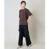 【洗える/イージーケア/吸水速乾/毛玉になりにくい】美楽るイージーワイドパンツ | a.v.v【WOMEN】 | 詳細画像19 