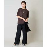 【洗える/イージーケア/吸水速乾/毛玉になりにくい】美楽るイージーワイドパンツ | a.v.v【WOMEN】 | 詳細画像20 