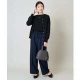 【洗える/イージーケア/吸水速乾/毛玉になりにくい】美楽るイージーワイドパンツ | a.v.v【WOMEN】 | 詳細画像3 