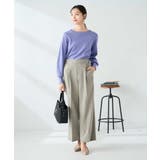 【洗える】ツイード調ストレートパンツ | a.v.v【WOMEN】 | 詳細画像10 