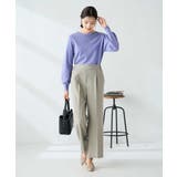 【洗える】ツイード調ストレートパンツ | a.v.v【WOMEN】 | 詳細画像12 