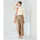 【洗える】ツイード調ストレートパンツ | a.v.v【WOMEN】 | 詳細画像7 