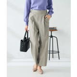 【洗える】ツイード調ストレートパンツ | a.v.v【WOMEN】 | 詳細画像9 