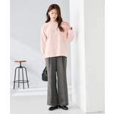 【マシンウォッシャブル】ツイード調ストレートパンツ | a.v.v【WOMEN】 | 詳細画像15 