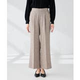 【マシンウォッシャブル】ツイード調ストレートパンツ | a.v.v【WOMEN】 | 詳細画像17 