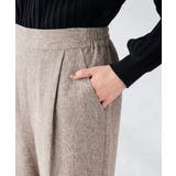 【マシンウォッシャブル】ツイード調ストレートパンツ | a.v.v【WOMEN】 | 詳細画像22 