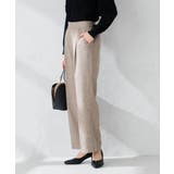 【マシンウォッシャブル】ツイード調ストレートパンツ | a.v.v【WOMEN】 | 詳細画像3 