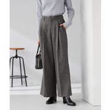 【マシンウォッシャブル 雑誌InRed(宝島社)12月号掲載】ツイード調ワイドパ… | a.v.v【WOMEN】 | 詳細画像10 