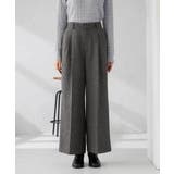 【マシンウォッシャブル 雑誌InRed(宝島社)12月号掲載】ツイード調ワイドパ… | a.v.v【WOMEN】 | 詳細画像16 