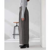 【マシンウォッシャブル 雑誌InRed(宝島社)12月号掲載】ツイード調ワイドパ… | a.v.v【WOMEN】 | 詳細画像17 