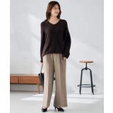 【マシンウォッシャブル 雑誌InRed(宝島社)12月号掲載】ツイード調ワイドパ… | a.v.v【WOMEN】 | 詳細画像8 