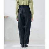 【洗える/裏起毛】タックテーパードパンツ | a.v.v【WOMEN】 | 詳細画像16 