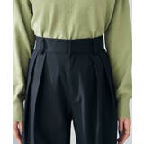 【洗える/裏起毛】タックテーパードパンツ | a.v.v【WOMEN】 | 詳細画像17 