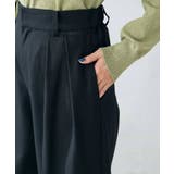 【洗える/裏起毛】タックテーパードパンツ | a.v.v【WOMEN】 | 詳細画像18 