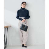 【洗える/裏起毛】タックテーパードパンツ | a.v.v【WOMEN】 | 詳細画像5 