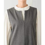 千鳥ジャガードジャンスカ | a.v.v【WOMEN】 | 詳細画像10