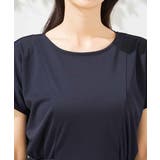 【UVカット/速乾/イージーケア】ウエストベルトフレアワンピース | a.v.v【WOMEN】 | 詳細画像16 