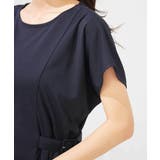 【UVカット/速乾/イージーケア】ウエストベルトフレアワンピース | a.v.v【WOMEN】 | 詳細画像17 