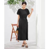 【UVカット/吸水速乾/イージーケア】フレアスリーブワンピース | a.v.v【WOMEN】 | 詳細画像13 