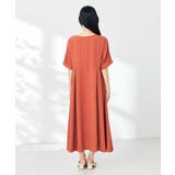 【接触冷感/洗える/ストレッチ/UVカット】ウエスト切り替えドルマンワンピース | a.v.v【WOMEN】 | 詳細画像19 