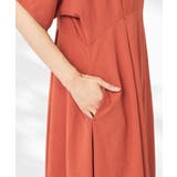 【接触冷感/洗える/ストレッチ/UVカット】ウエスト切り替えドルマンワンピース | a.v.v【WOMEN】 | 詳細画像21 