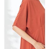 【接触冷感/洗える/ストレッチ/UVカット】ウエスト切り替えドルマンワンピース | a.v.v【WOMEN】 | 詳細画像22 