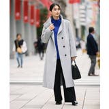 【2WAY】折り返しラペルロングコート | a.v.v【WOMEN】 | 詳細画像33