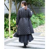 ウエストドロストノーカラーキルトコート | a.v.v【WOMEN】 | 詳細画像5