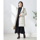 フーデッドロングダウンコート | a.v.v【WOMEN】 | 詳細画像3