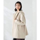 【２WAY】Aラインフーデッドミドルコート | a.v.v【WOMEN】 | 詳細画像10 