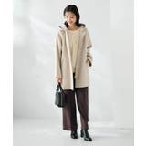 【２WAY】Aラインフーデッドミドルコート | a.v.v【WOMEN】 | 詳細画像11 