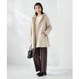 【２WAY】Aラインフーデッドミドルコート | a.v.v【WOMEN】 | 詳細画像12 