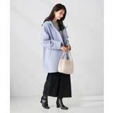 【２WAY】Aラインフーデッドミドルコート | a.v.v【WOMEN】 | 詳細画像7 