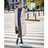 【2WAY】折り返しラペルロングコート | a.v.v【WOMEN】 | 詳細画像1